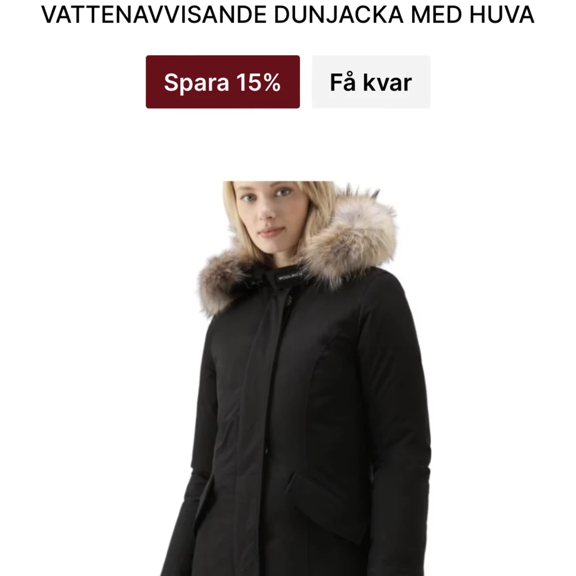 Äkta Woolrich jacka - 91