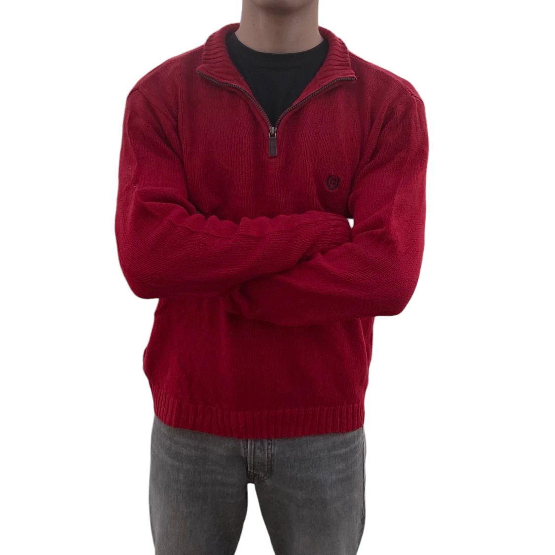 Röd sweatshirt - 91