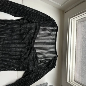 Glittrig mesh topp - Glittrig fest topp i mesh material! 
