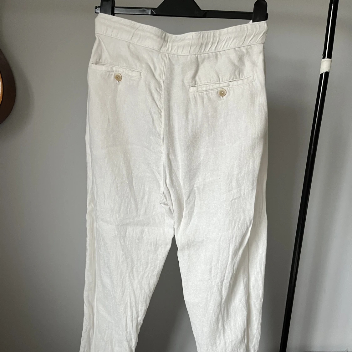 Vita linnebyxor - 91