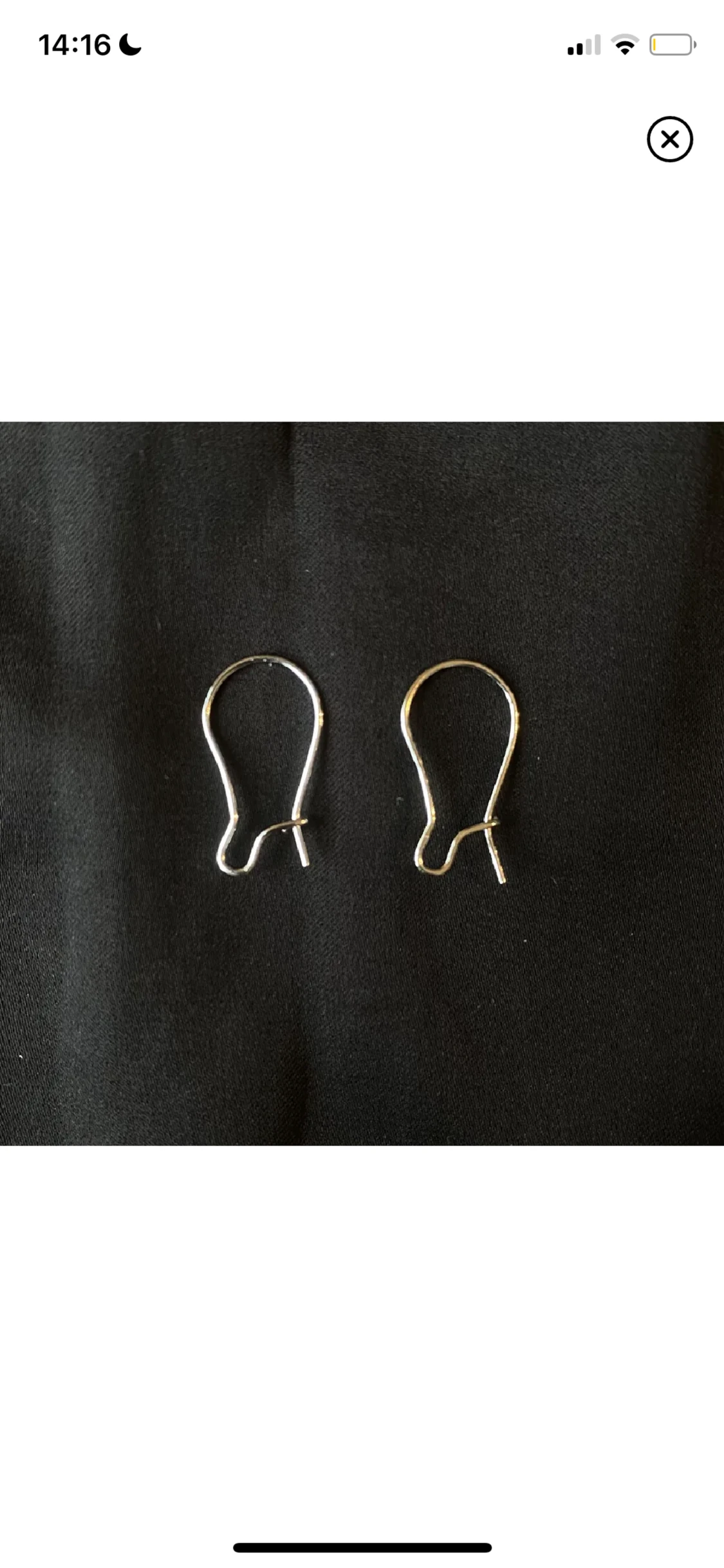 Örhängen med ankor! - 90