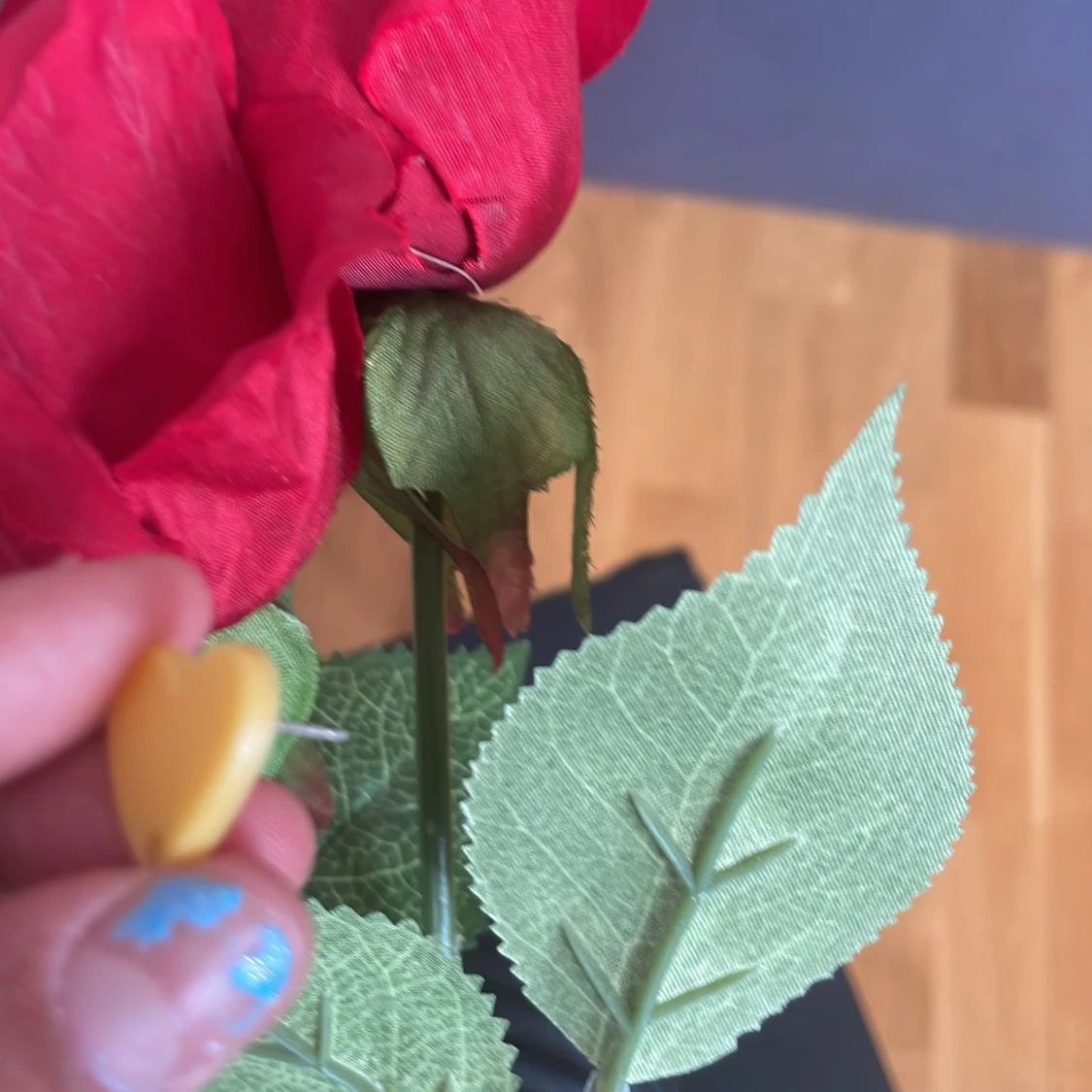 Hjärt örhängen!💛💛 - 90