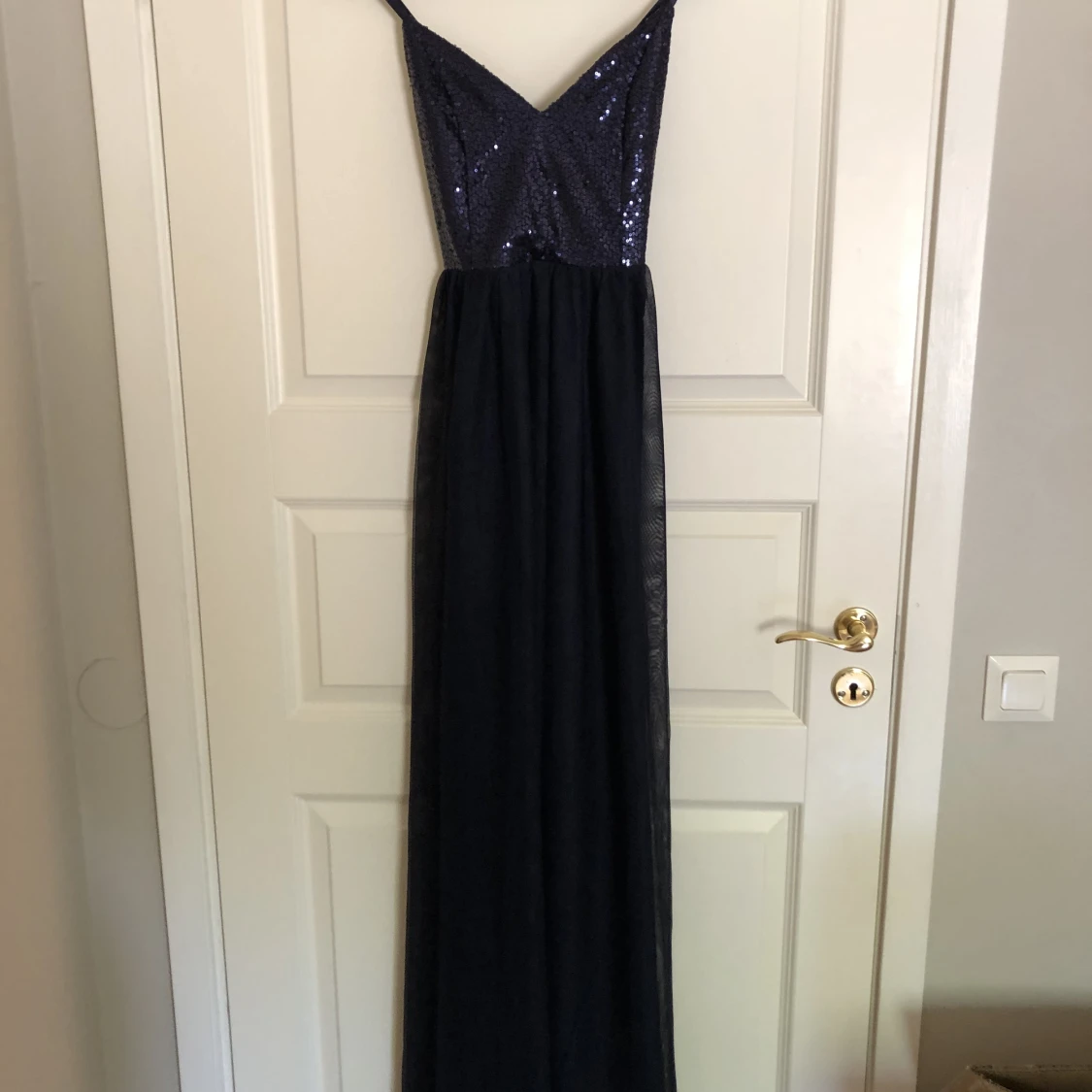 Blå balklänning - 91