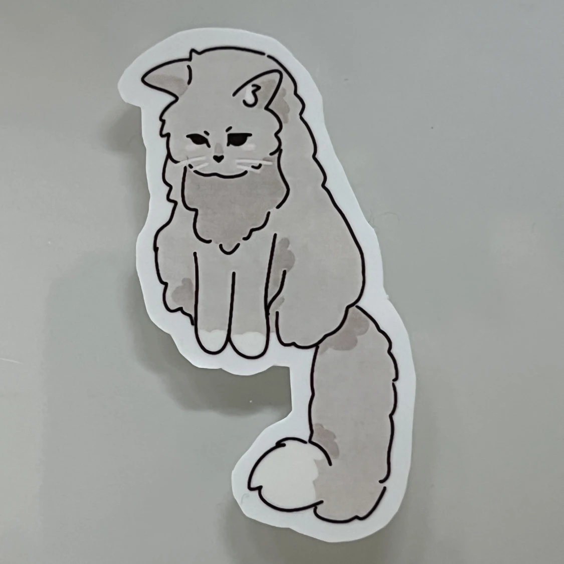 Klistermärke - Iris