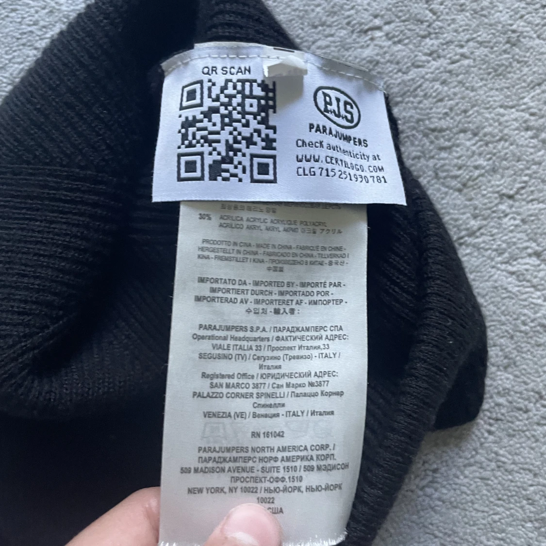 Parajumpers mössa - 91