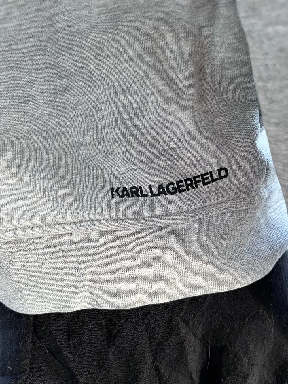 Supersnygg hoodie i ljusgrått från Karl Lagerfeld. Fint skick och mycket sparsamt använd. Stl M med är mer som stl S.. Hoodies.