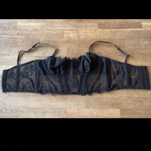 Korsettliknande topp - Vet inte riktigt vad plagget kallas. Den är från H&M och knappt använd. Satt extra spets på axelbanden som är bortklippt som knappt syns.  Originalpris runt 200kr