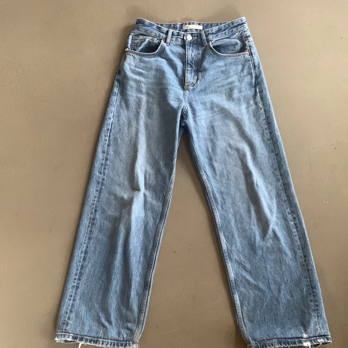 Baggy washed zara jeans