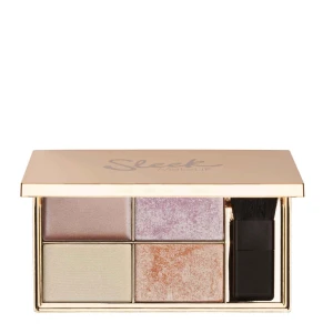 Ny! Sleek Highlighter  - Glänsande Den flerfaldigt prisbelönta Sleek Highlighting Palette ger en unik glans. Den fina och uppbyggbara texturen sitter särskilt länge och får hjärtat hos alla beautyfans att klappa. Alla färger är anpassade efter varandra och lämpar sig för alla