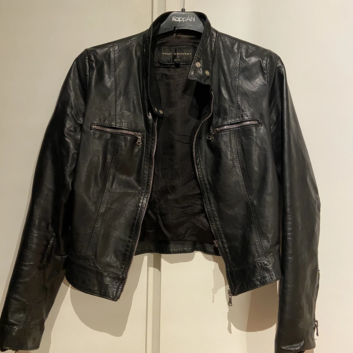Äkta Vent couvert skinn jacka. 