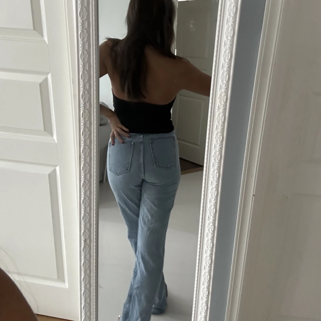 Jeans med slits  - 91