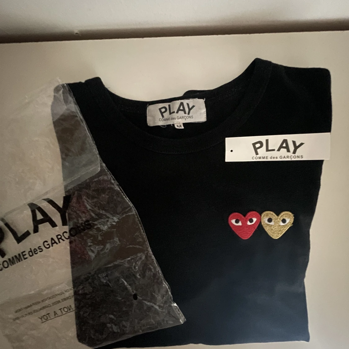 Cdg double heart tee  - 90