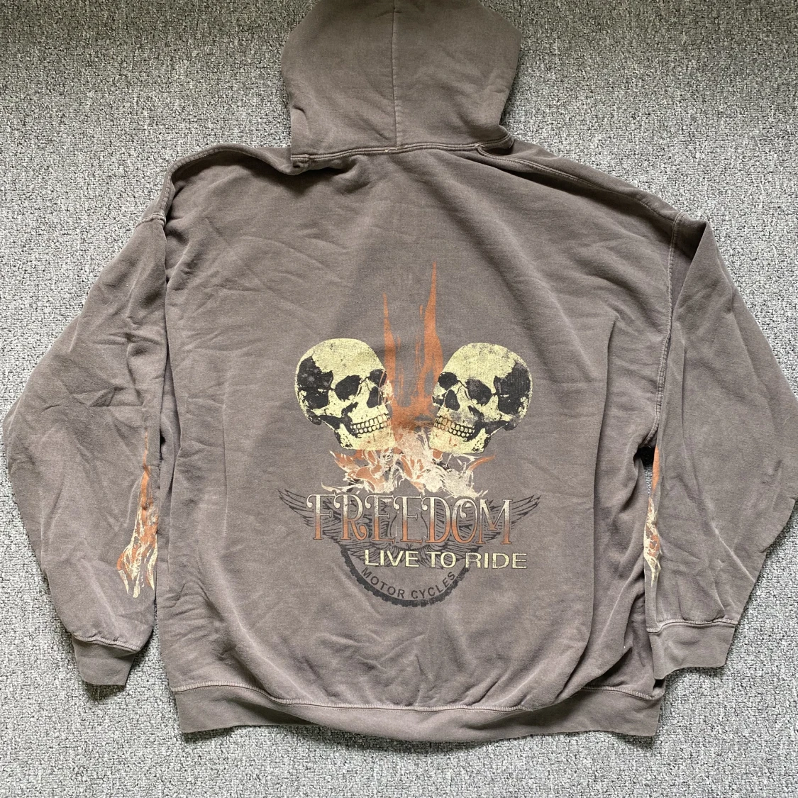 Live to ride hoddie  - 90