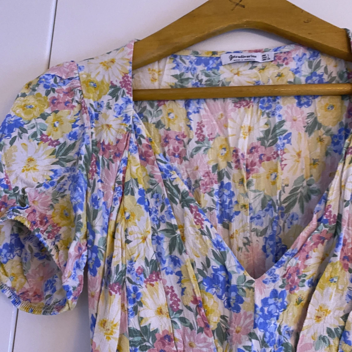 Blommig klänning  - 90