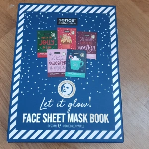 Ansiktsmaskbok - Ansiktsmask kit är en bok med 5 st ansiktmasker pris mellan 20-70 kr💗