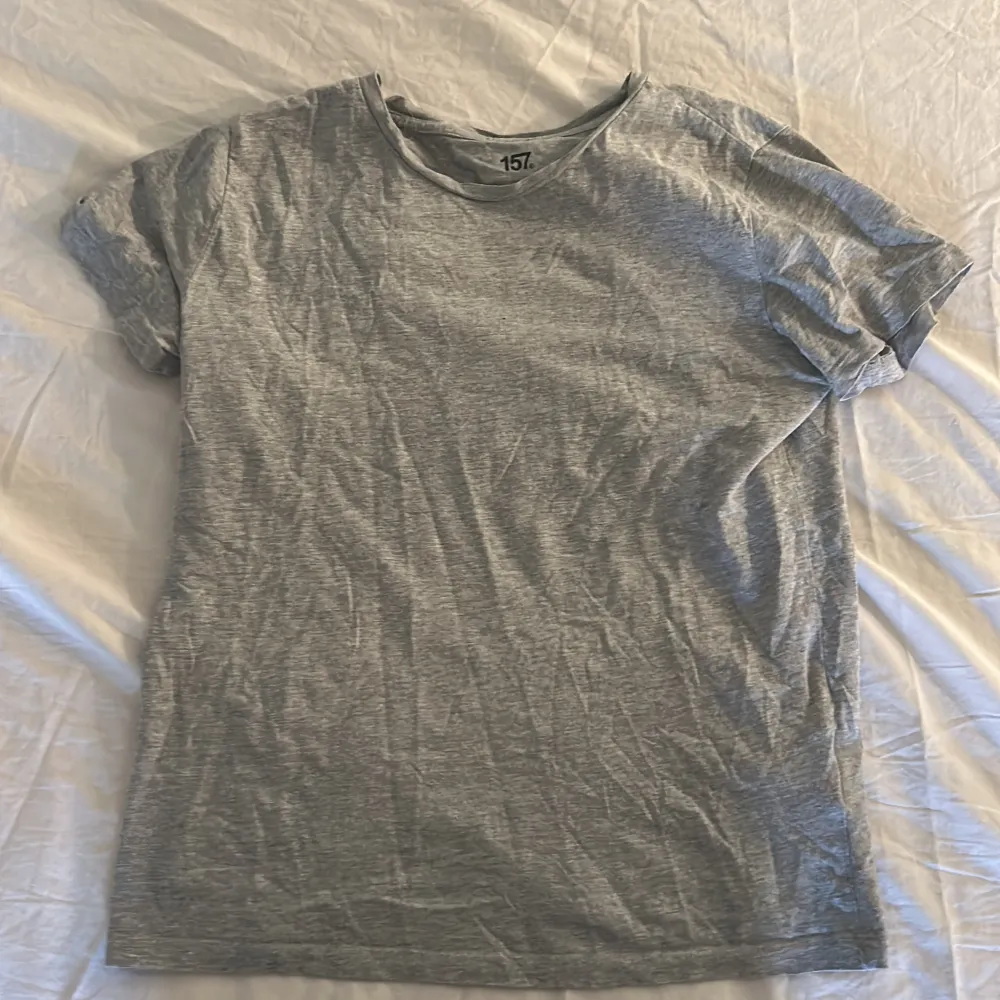En grå t-shirt, mycket bra skick från lager 157  Är en S men passar även M. T-shirts.