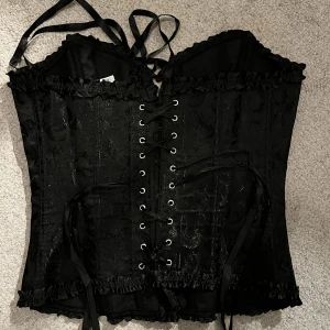 Corset - Svart corset 