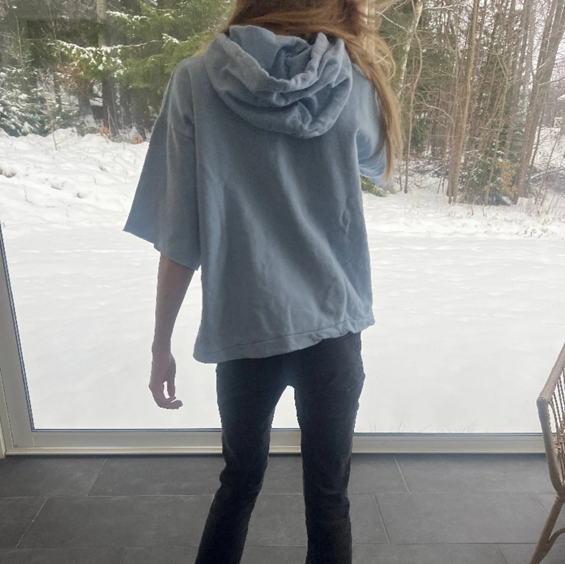 Trekvartsärmad hoodie - 91