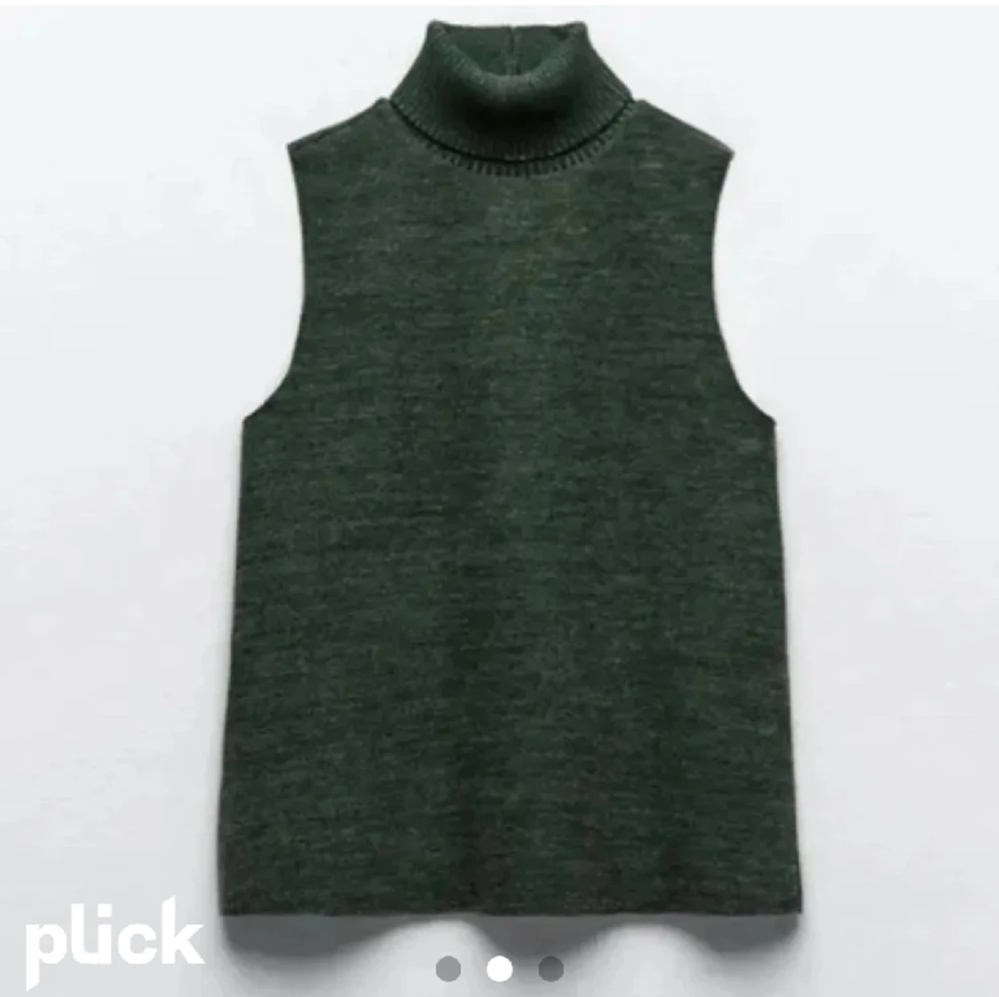 Grön polo topp - 90