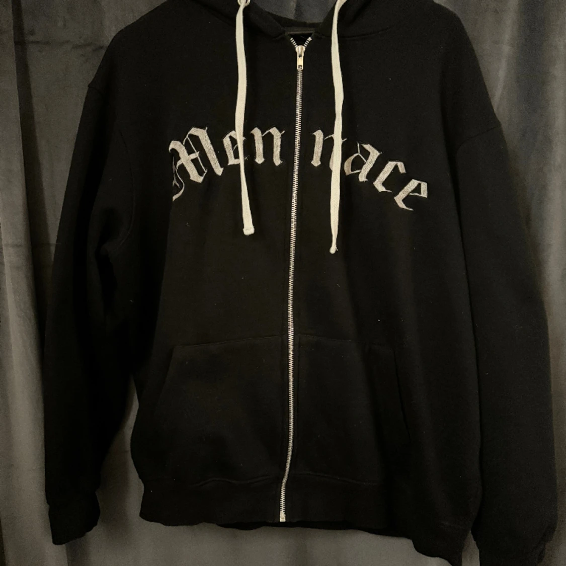 Menace zip-up hoodie 
