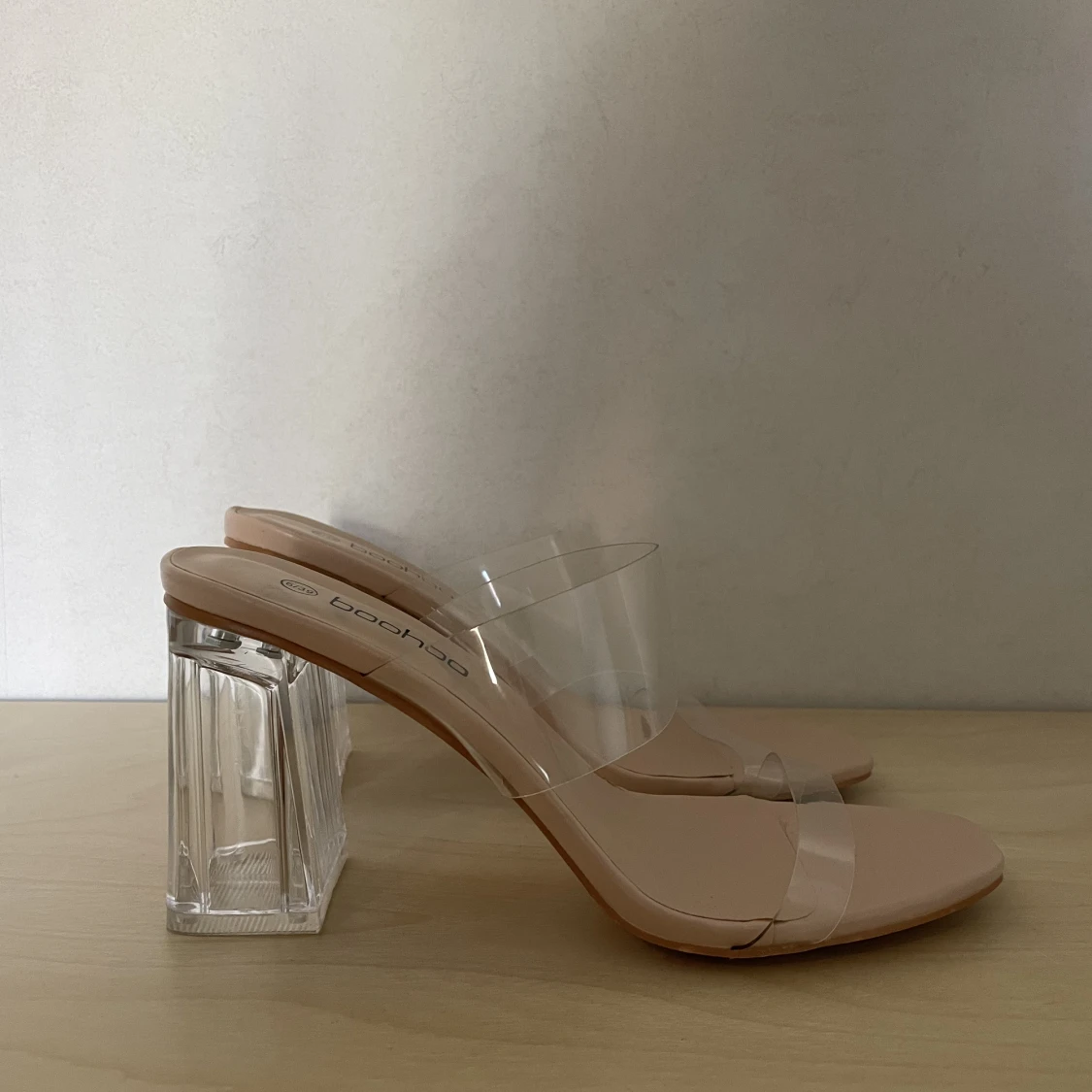 Boohoo transparent klack, stl.39