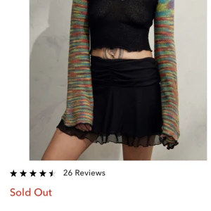 Svart mini kjol - Jättesöt svart mini kjol från Urban Outfitters