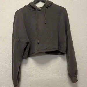 Grå Hoodie  - Grå Hoodie från Gina tricot i storlek s. Använd men i bra skick. 