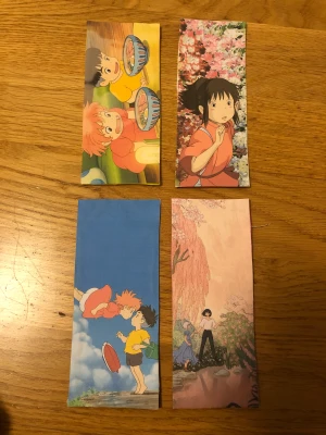 Studio ghibli bokmärken! - supersöta ghibli bokmärken jag gjort själv! 20kr/st eller 60kr för alla🫶