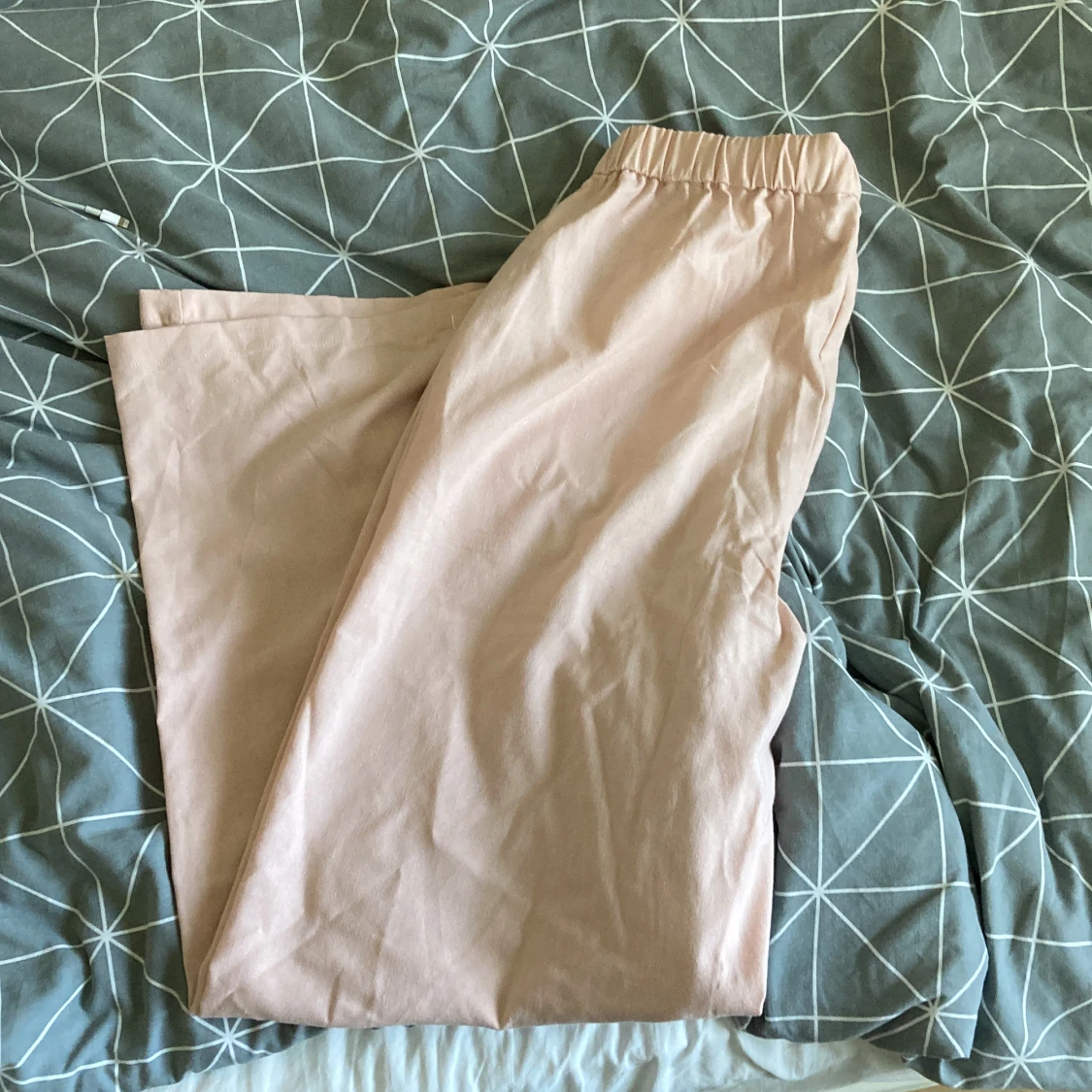 Rosa linnebyxor  - 91