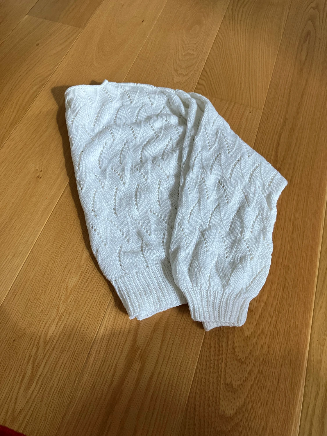 Söt stickad tröja - 90