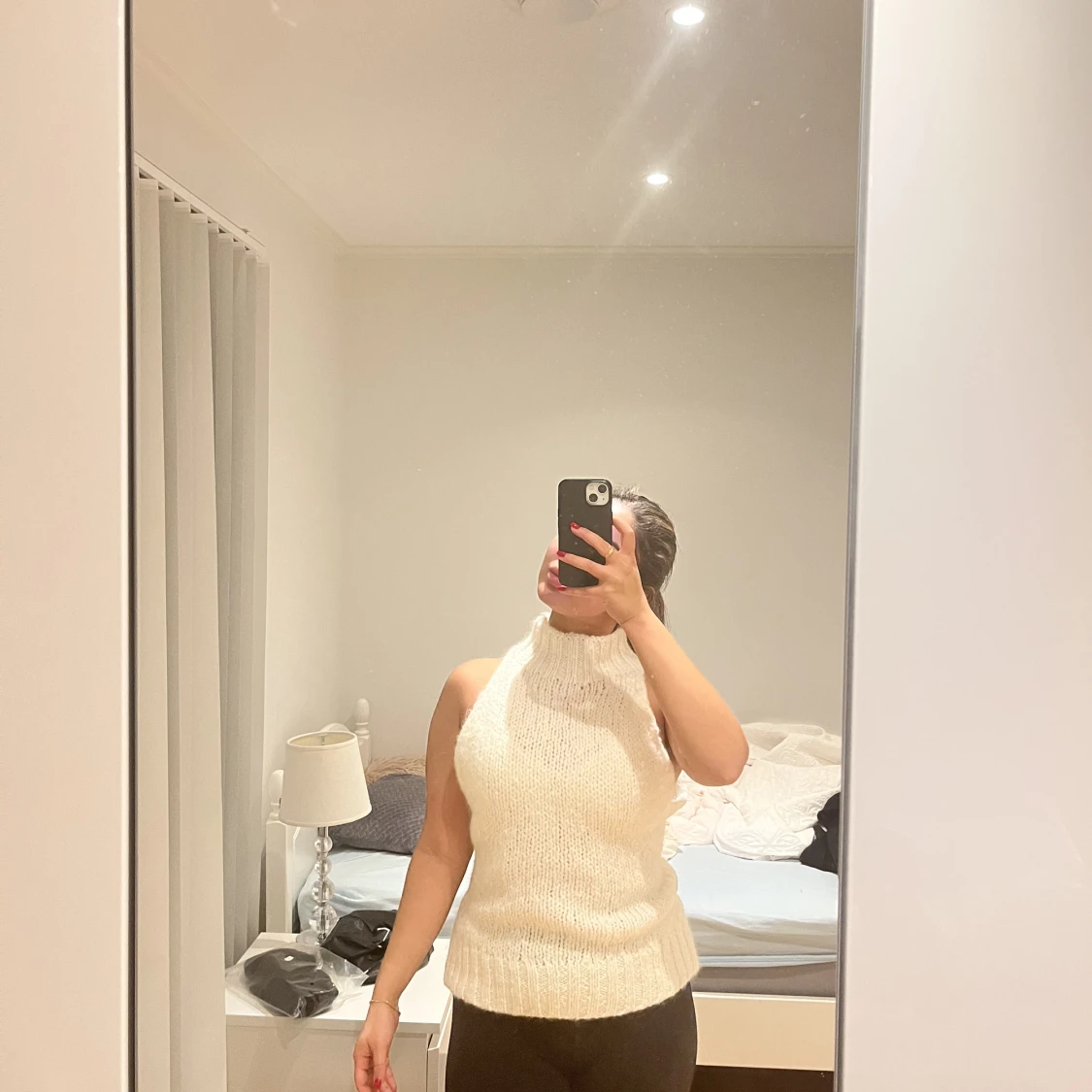 Stickad topp Zara - 90