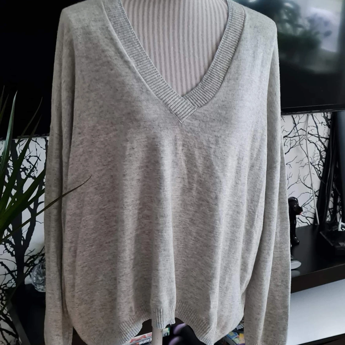 Mjuk och skön tröja Ny med tags Stl XL oversized  - 90