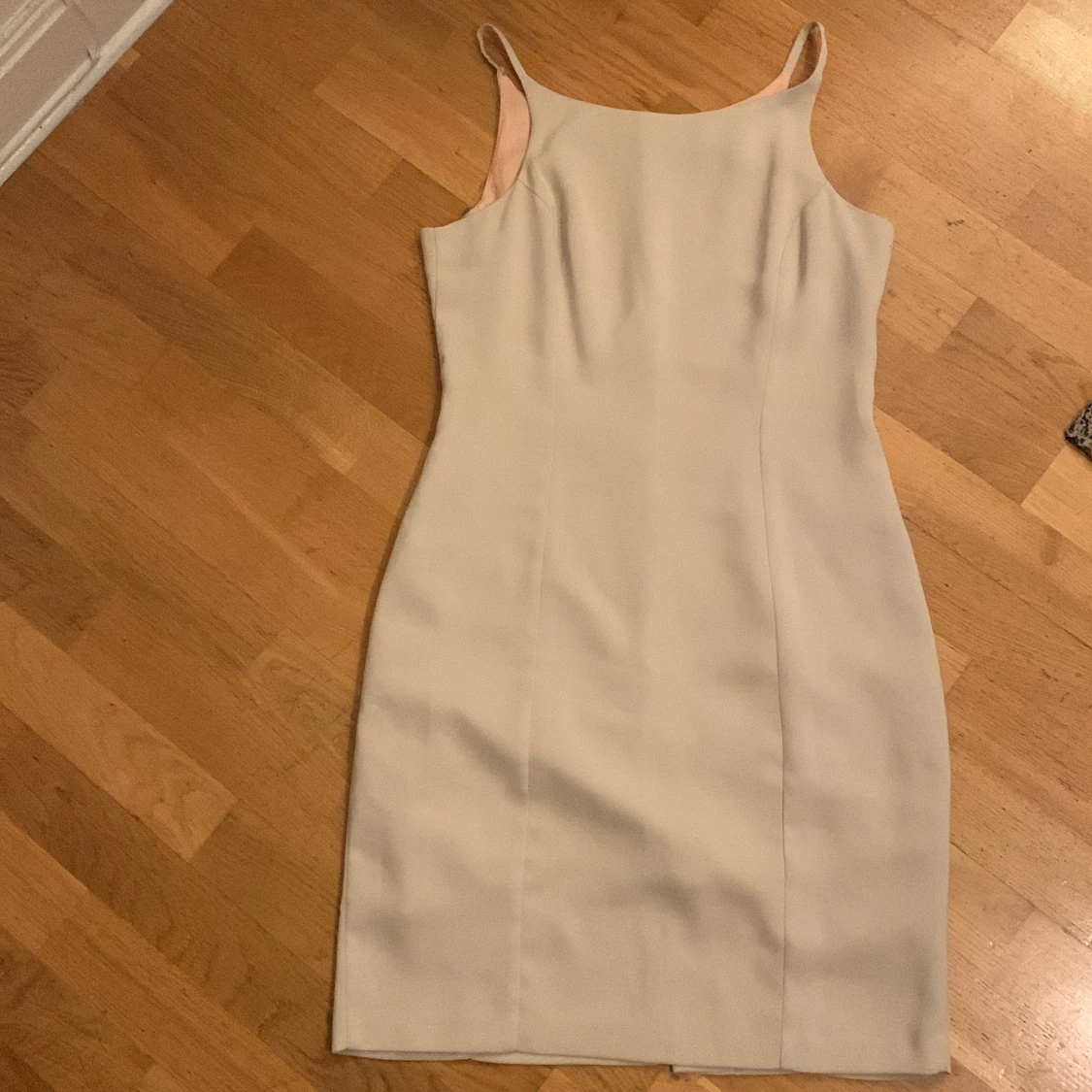 Beige klänning 90-tal