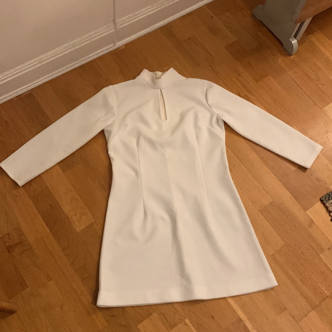 Vit 60-talsklänning