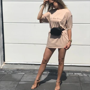 T-shirt klänning lång t-shirt - Lång t-shirt