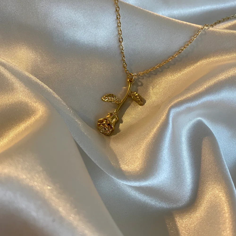 Helt Nytt Ros halsbandet från mitt egna företag ZOHIO Jewelry. Har endast 2 kvar i lager så först till kvarn gäller💗(den är i sin orginalförpackning eftersom den är som sagt helt Ny) FRAKTEN ÄR GRATIS. Accessoarer.
