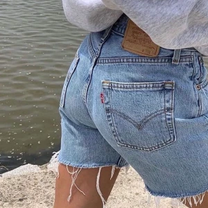 Levis shorts - Helt nya Levis shorts i storlek M/38 med prislapp kvar. Svinsnygga och perfekta nu i sommar. Pris: 400kr + frakt. Säljer pga råkade beställa hem 2 par. Nypris: 600kr