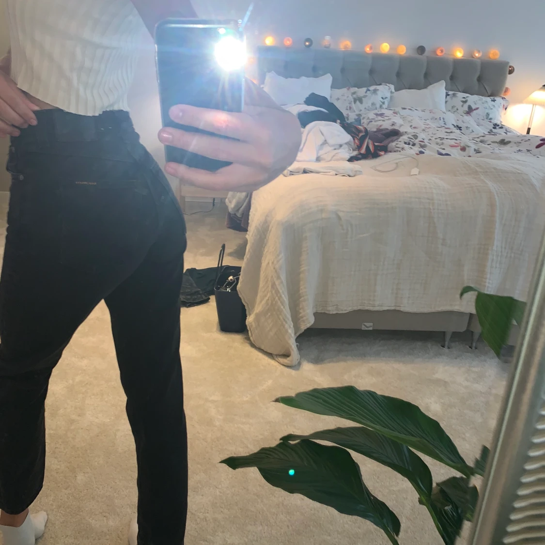 Svarta jeans från nudie jeans & co - 90