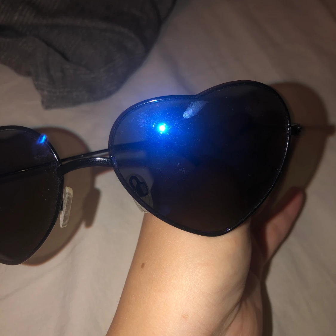 Hjärtformade solglasögon - 90