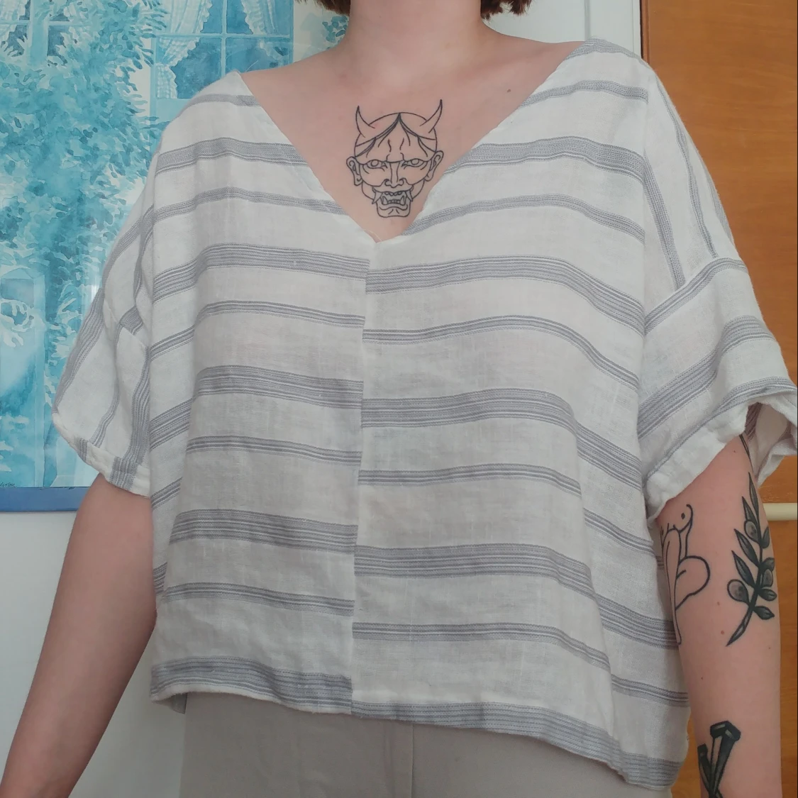 Flowy oversized tröja