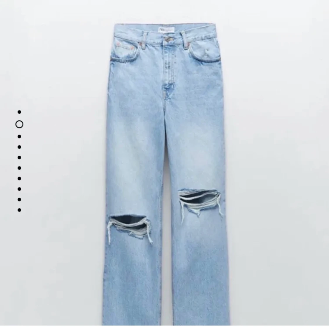 Wide jeans från zara 