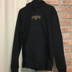 Hoodie i strl s - Snygg hoodie från h&m men coola tryck. Köpt den för 349. Säljer den för 100+frakt. Bra skick!