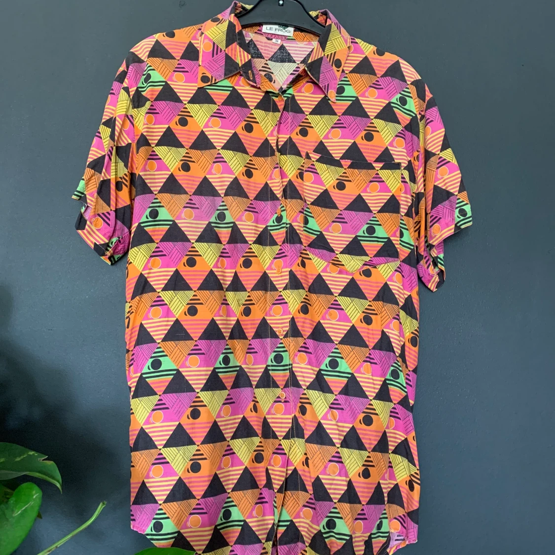 80’s Retro skjorta Le frog