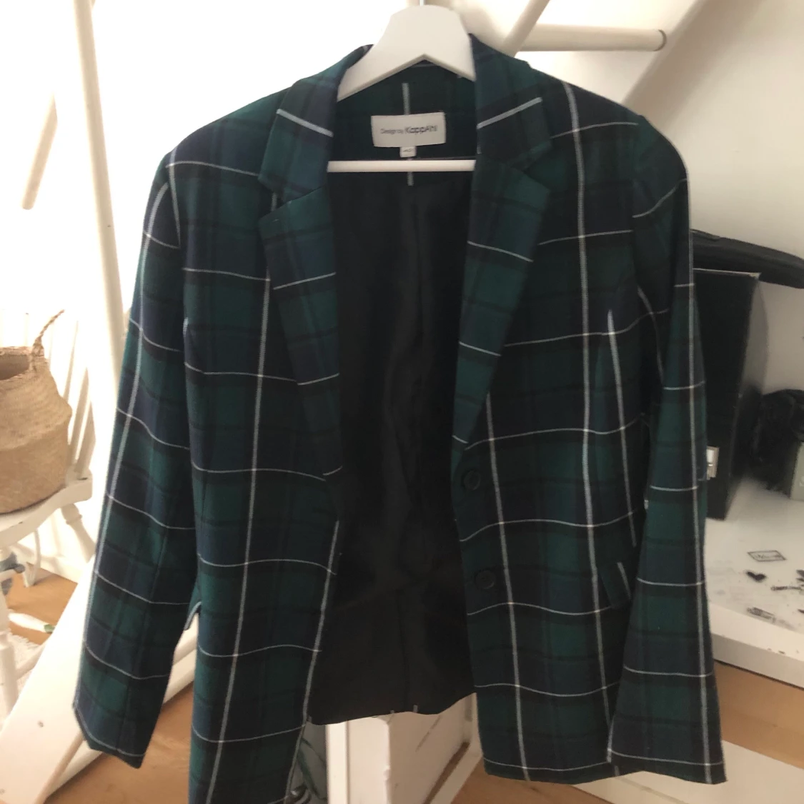 Rutig kavaj storlek M - 90