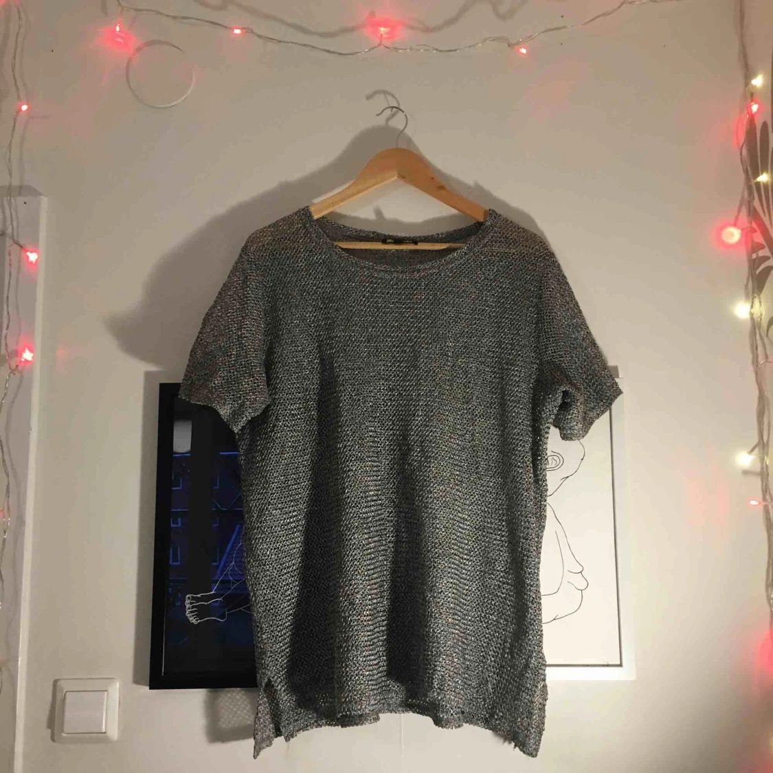 Stickad T-shirt - 91