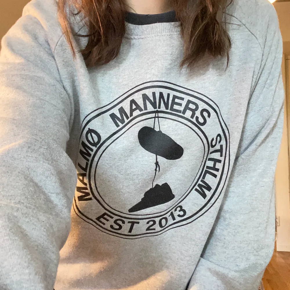 En svinfet grå sweatshirt som jag inte använder längre. Ni står för frakten!. Hoodies.