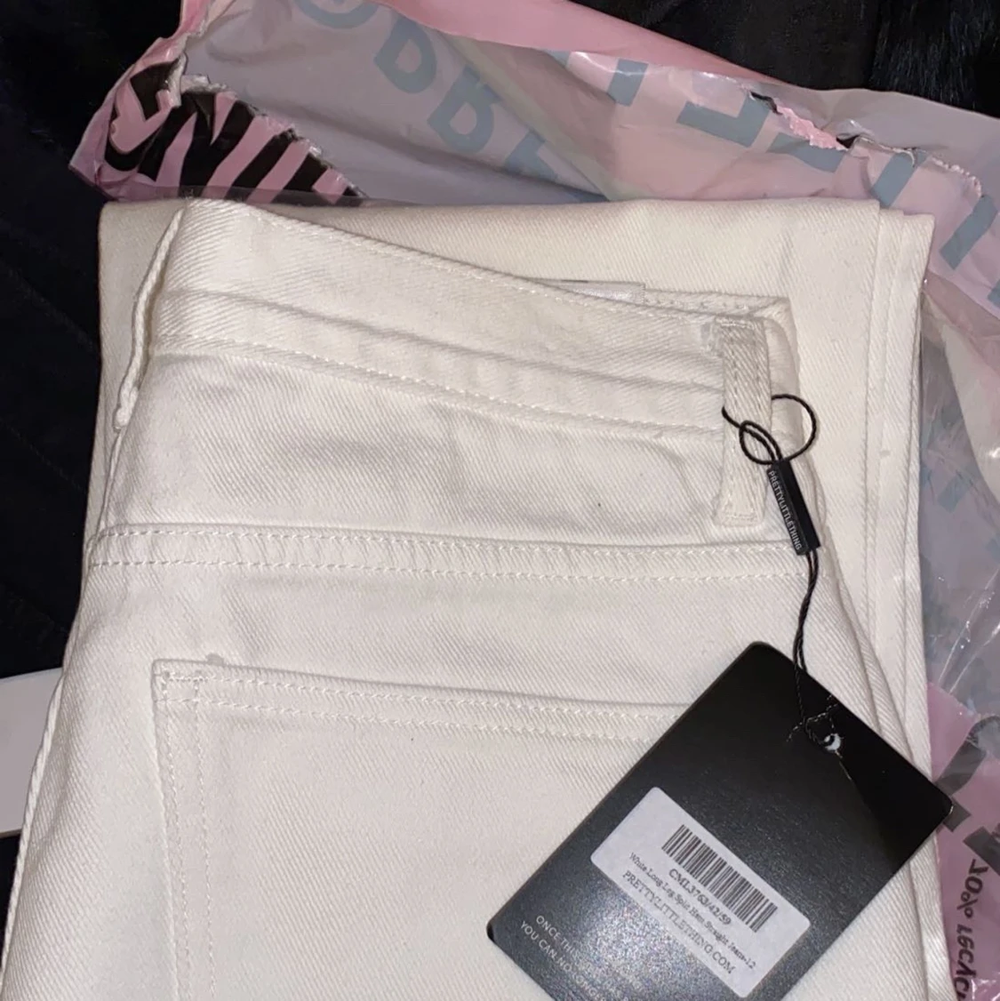 Jeans med split - 91