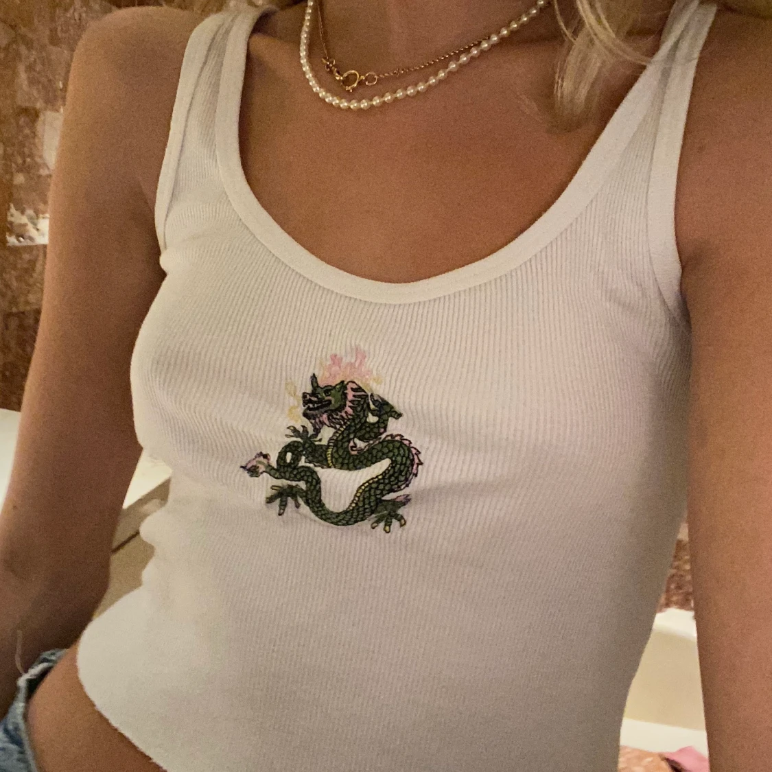 Jättenajs linne från brandy melville - 90