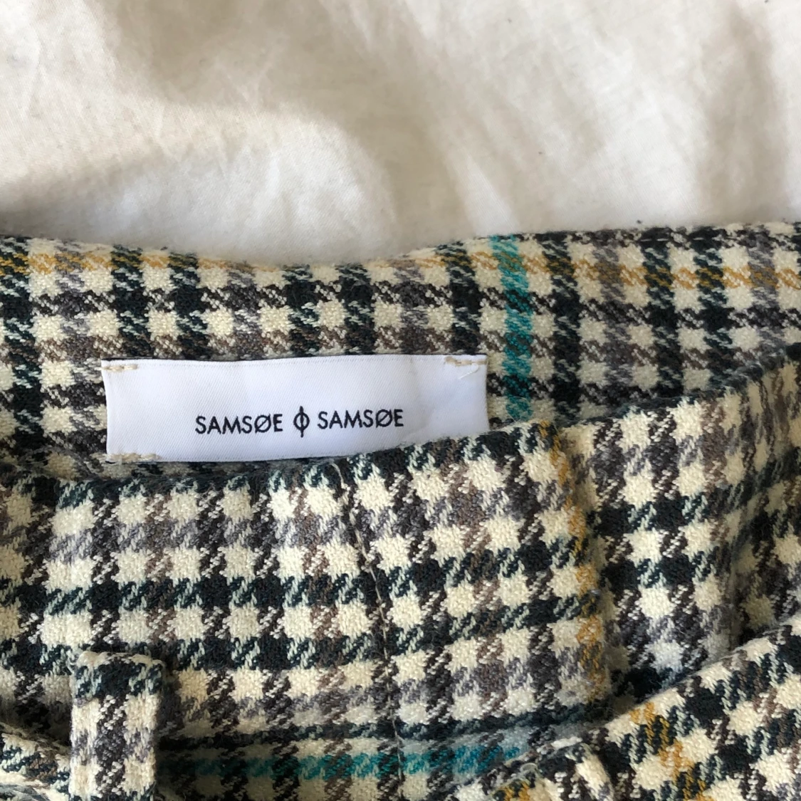 Rutiga byxor från Samsøe Samsøe - 90