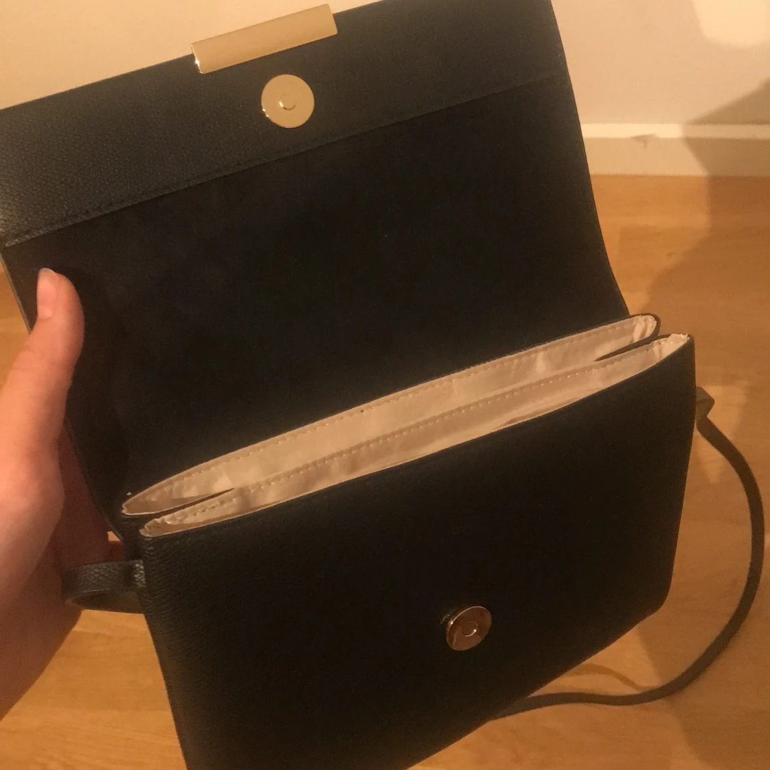 Super sött läder väska aldrig använd - 91